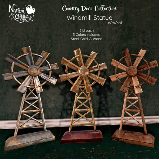 (NO) Country Deco - Windmill