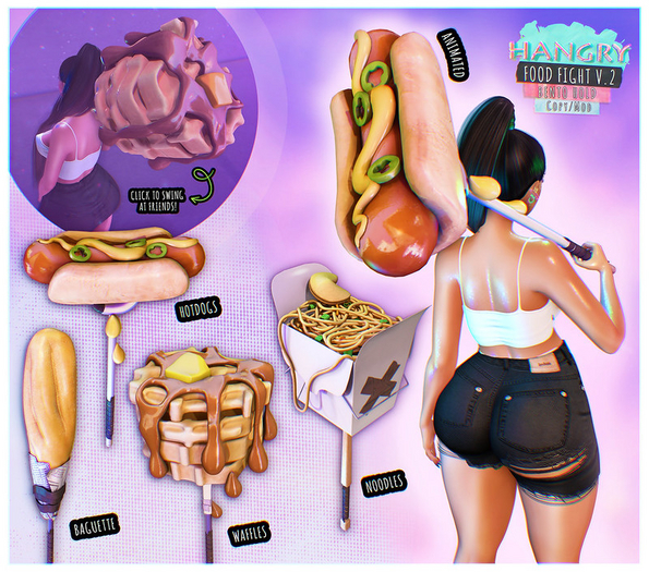 Hangry - Food fight V.2 - Hot dog