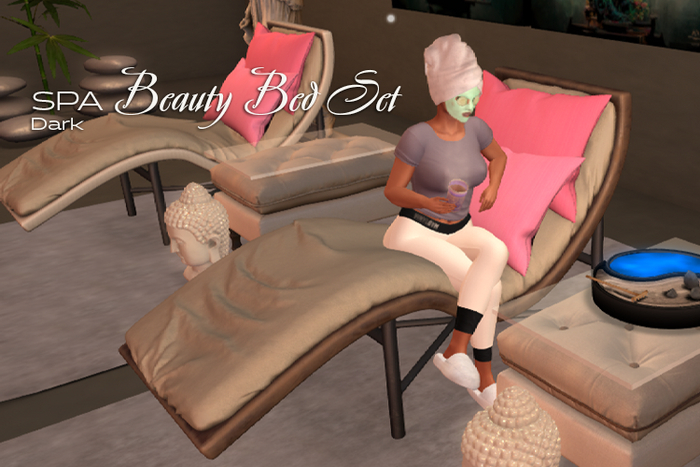Studio Craft * SPA Beauty Bed Set  Dark (Unpacker)
