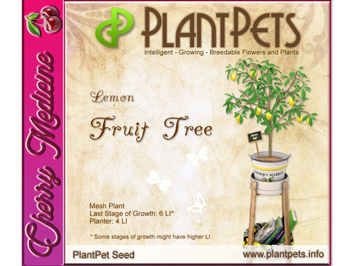 PlantPet Seed [Fruit Tree *Lemon*]