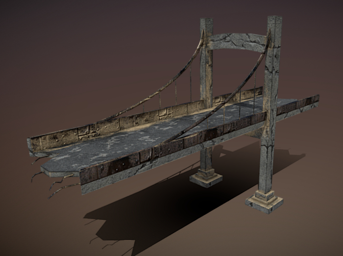 broken bridge