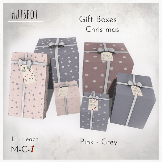 Gift Boxes - Pink Set (COPY)