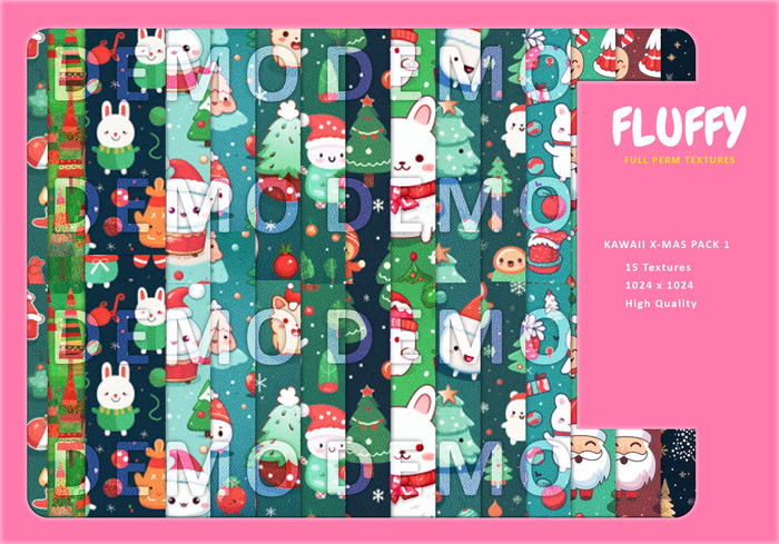 FLUFFLY - KAWAII - XMAS P1