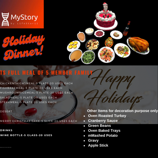 HOLIDAY FAMILY DINNER MYSTORY