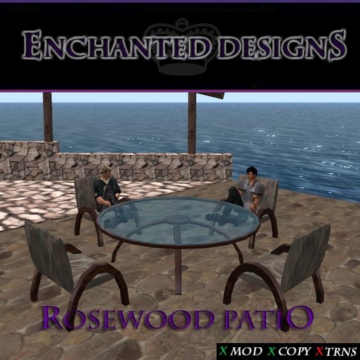 Enchanted Designs - Rosewood Patio Set 2.1