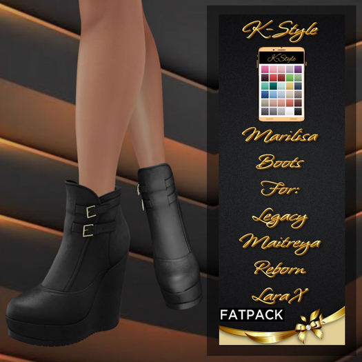 [K-Style] MARILISA BOOTS - FATPACK