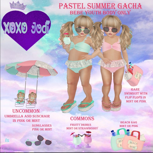 ~XOXO Jodi~BEBE Summer Fun RARE