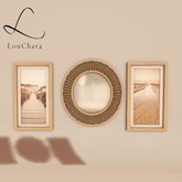 LouChara Imogen Mirror and Wall Art 