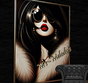 M's - Wall decoration - Photo - Picture - ''Viktoria''
