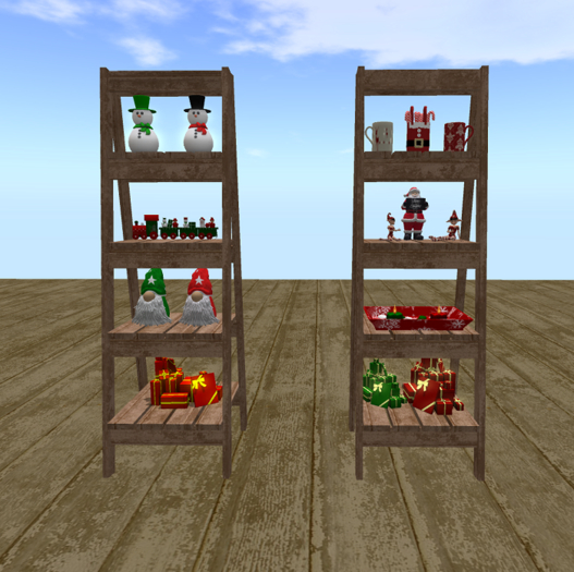Winter DecorShelf set boxed