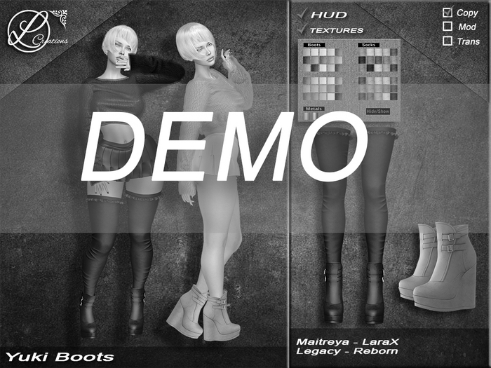 Yuki Boots DEMO