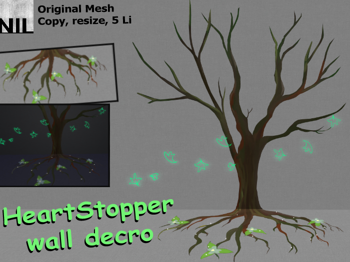 -NIL- HeartStopper wall deco 