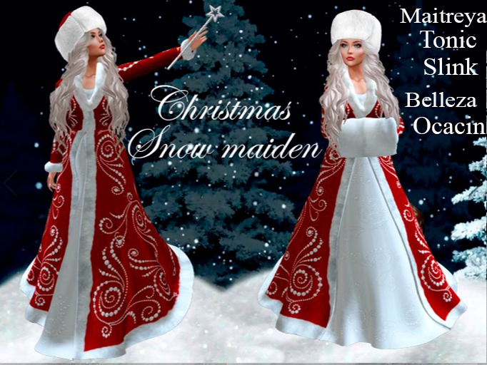 InStyle -Christmas Snow maiden2