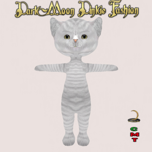 *DarkMoon Dinkie Fashion Wolf Snow Skin