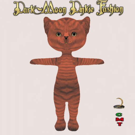 *DarkMoon Dinkie Fashion Wolf Red Skin