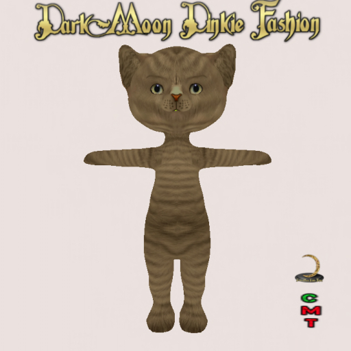 *DarkMoon Dinkie Fashion Wolf Coffee Skin