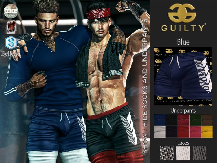 Guilty 137 Speed Pants-Blue
