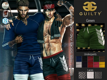 Guilty 137 Speed Pants-Green
