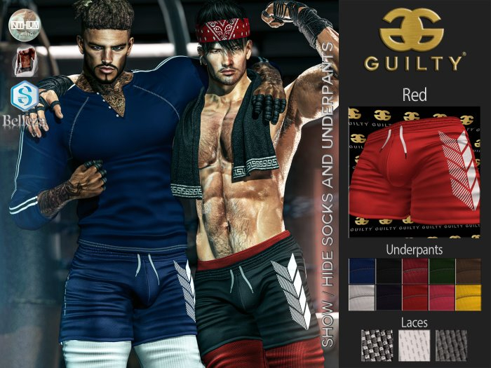 Guilty 137 Speed Pants-Red