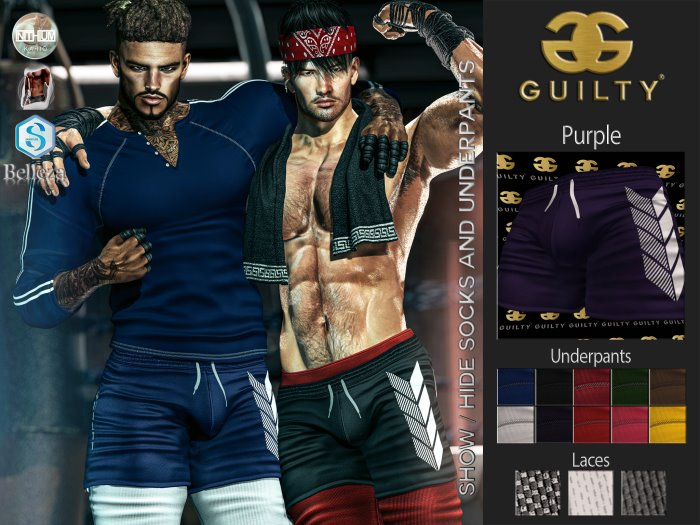Guilty 137 Speed Pants-Violet