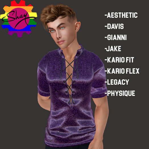 Purple Glitter Vintage Shirt