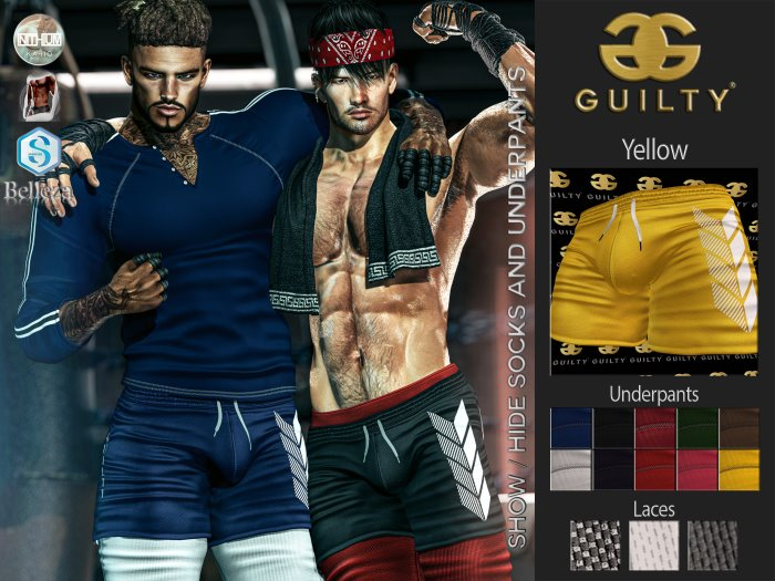 Guilty 137 Speed Pants-Yellow