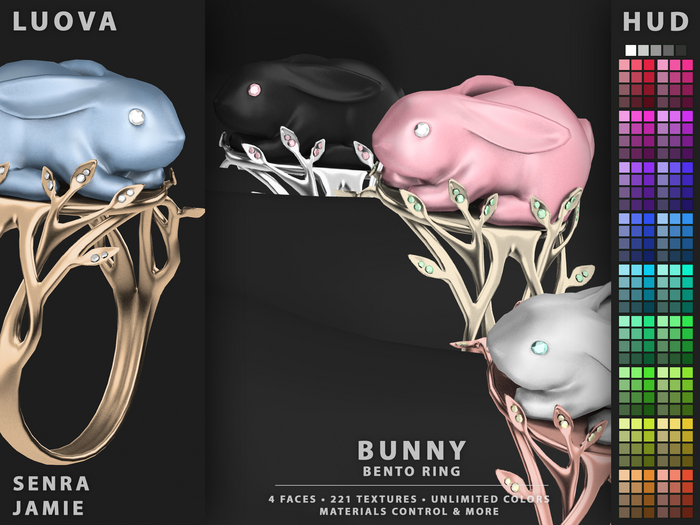 Luova Bunny Rings Senra Jamie