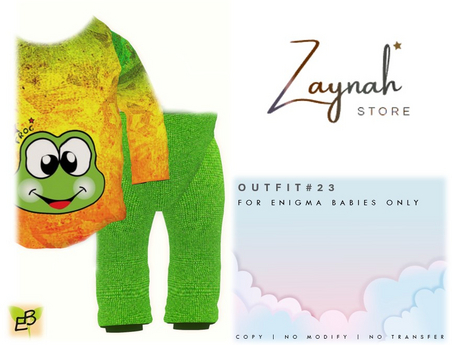 Second Life Marketplace - ZAYNAH - ENIGMA BABIES OUTFIT # 23