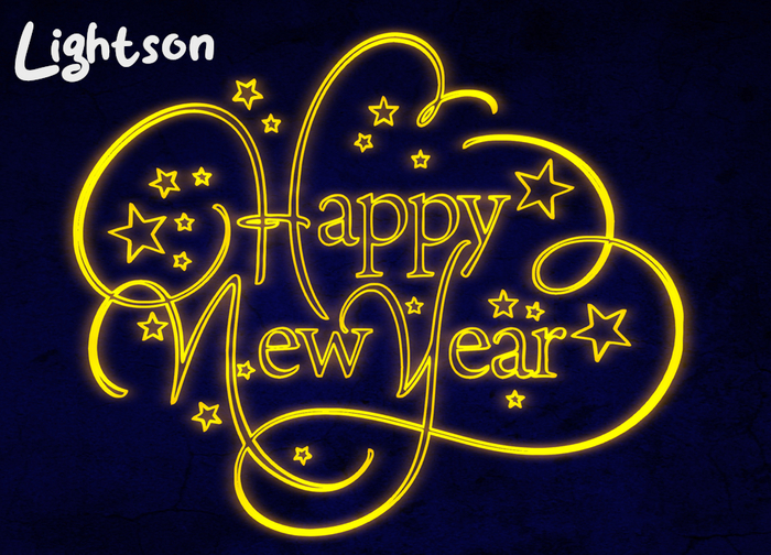 *Lightson* Happy new year