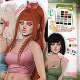 .Olive. the Heart Hero Gacha - Bloss Hair #4 [Rez]