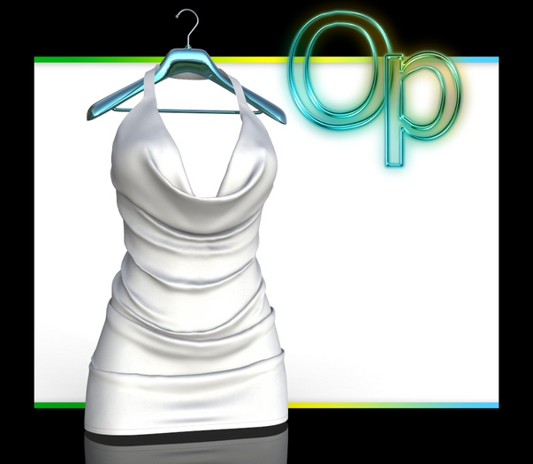 White Party Doll Dress