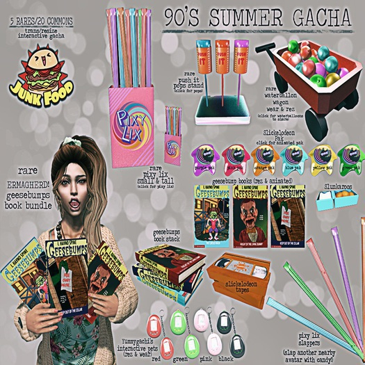 Junk Food - Push It Pops RARE