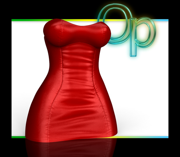 Red Shape Dress