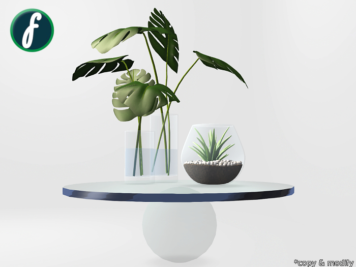 friller Glass Plant Set