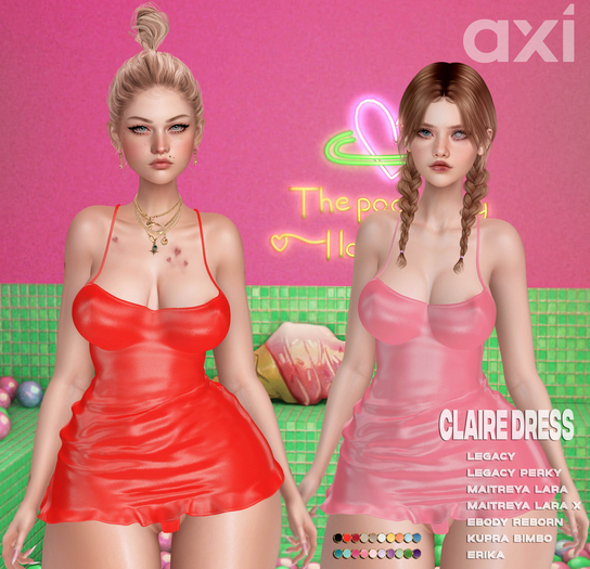 [AXI] Claire Dress FATPACK