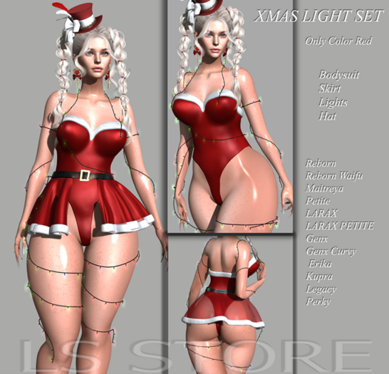 [LS] XMAS LIGHT SET RED