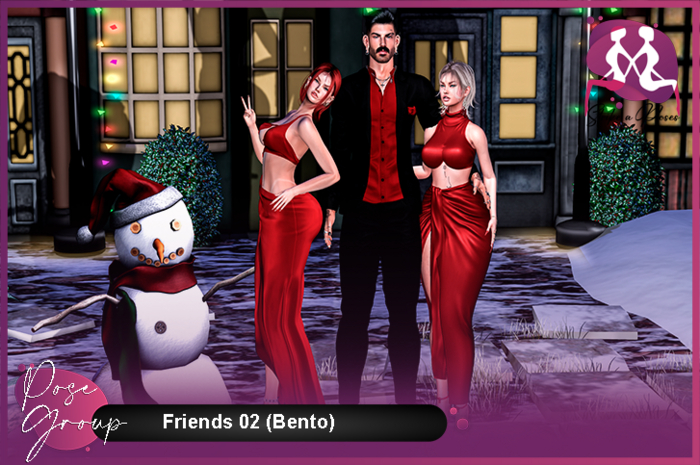 STRIKE A POSES - Friends 02 (Bento)
