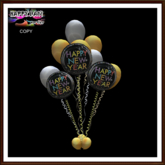 New Year - New Balloons Bouquet