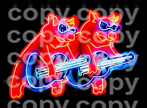 Neon Piggy 2 cycling