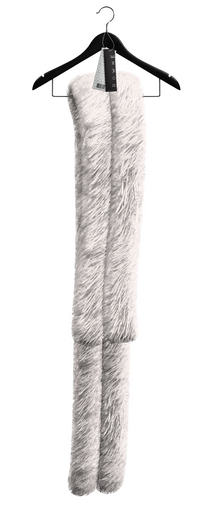 Rowne.Gadjus Fur Stole - White