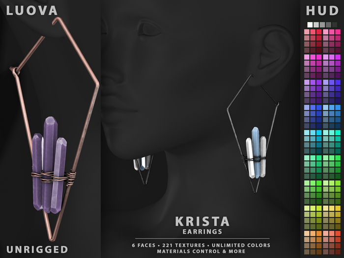 Luova // Krista // Earrings // FATPACK