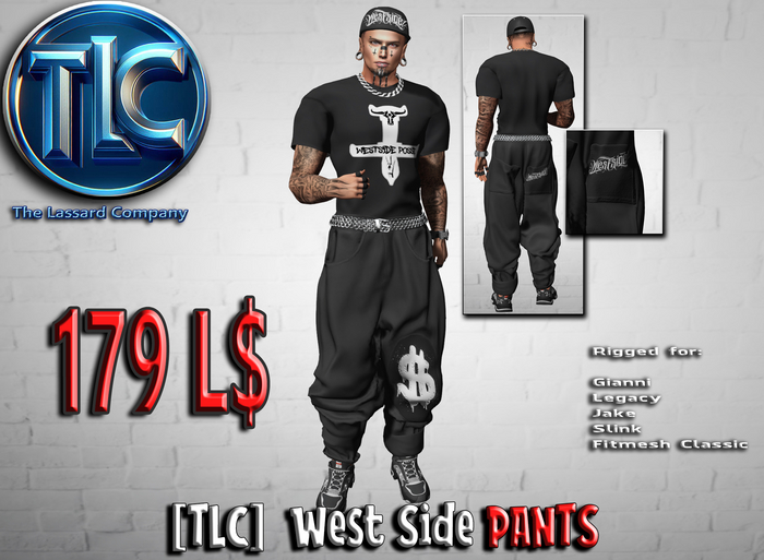 [TLC] West Side pants 