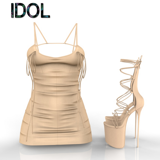 Beige Cecy Outfit