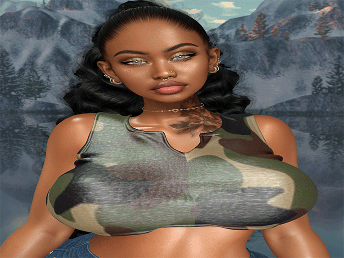 Green Camo Tank