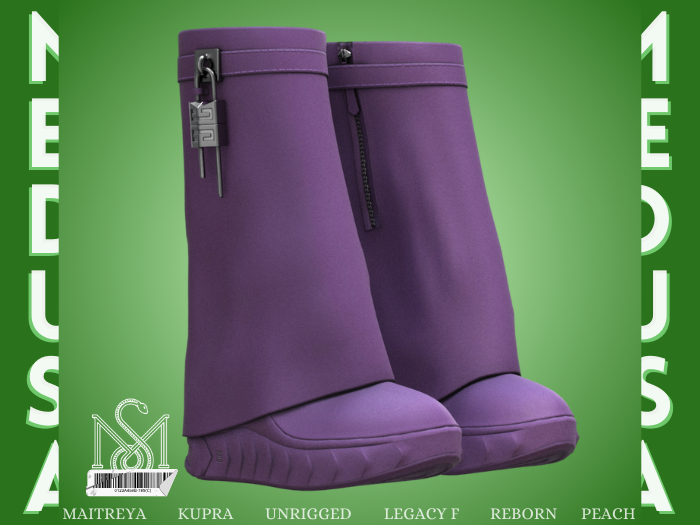 EC' MS X SAMANTA BOOTS PURPLE