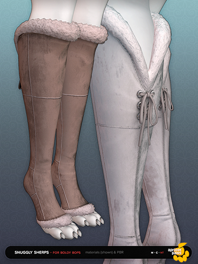 Snuggly Sherps for Boldy Bops (Female)