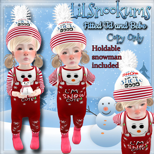 {LiL*SnOokums} I'm Snow Cute