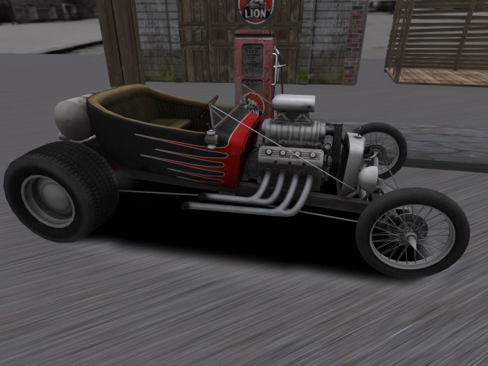 Hot Rod v1 display (boxed)
