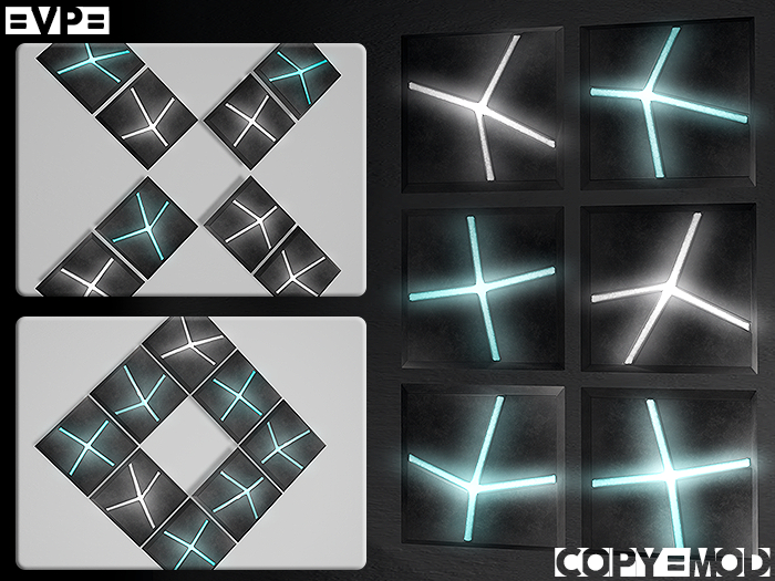 =VP= Neon Wall Tiles 