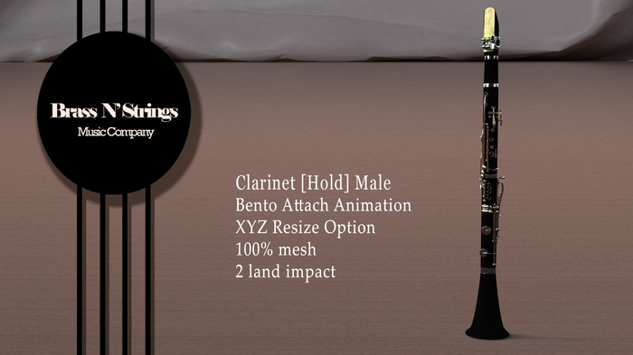 Clarinet [Hold] Male